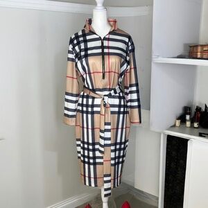 Popular Beige/white/Black/Red Dress